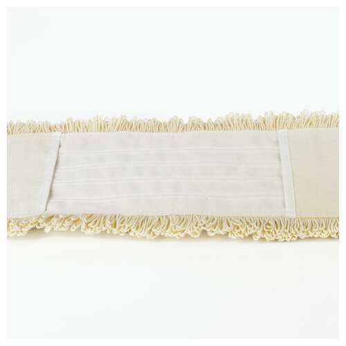  Насадка моп плоская 60 см для швабры-рамки, карманы, нашивной хлопок, laima expert, 605305 | Насадки и тряпки для швабр (мопы)