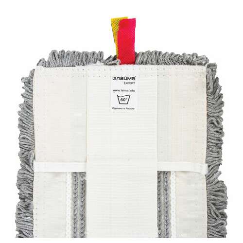 Насадка моп плоская для швабры/держателя 50 см, тип у/к, хлопок/микрофибра, серая, laima expert, 606630  Насадка моп плоская для швабры/держателя 50 см, тип у/к, хлопок/микрофибра, серая, laima expert, 606630 | Насадки и тряпки для швабр (мопы)