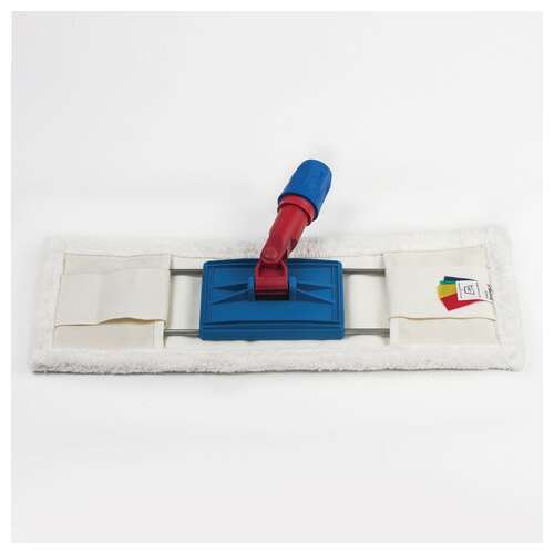  Насадка моп плоская для швабры/держателя 40 см, уши/карманы (тип у/к), микрофибра, laima expert, 605311 | Насадки и тряпки для швабр (мопы)