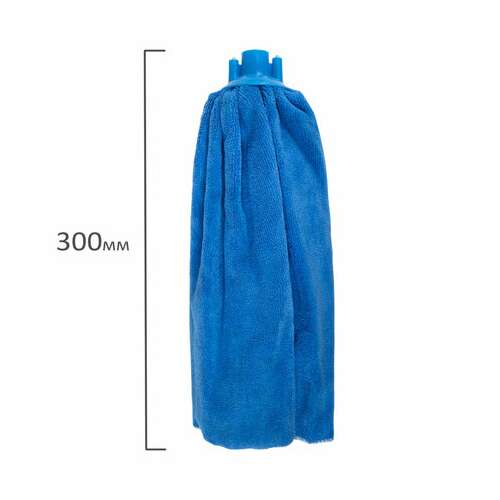  Насадка моп "юбочка" из микрофибры для швабры, крепление еврорезьба, длина 30 см, laima, 607461, | Насадки и тряпки для швабр (мопы)