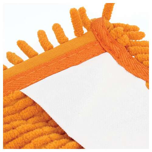  Насадка моп плоская для швабры/держателя 40 см, карманы (тип к), ворсистая микрофибра, ворс 2 см, laima, 605032 | Насадки и тряпки для швабр (мопы)