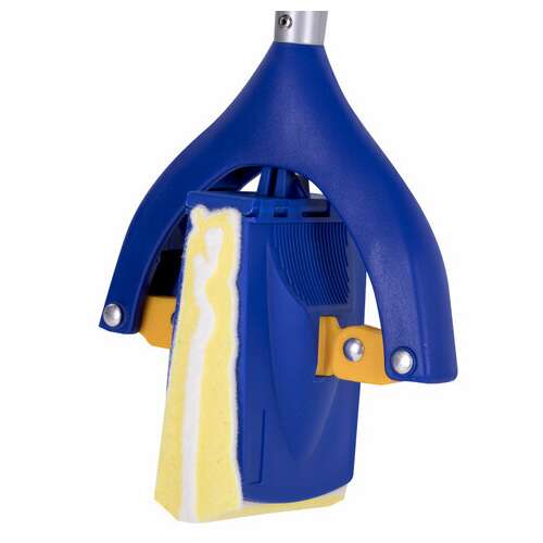  Насадка моп для швабры самоотжимной "бабочка" 601468, спонж/микрофибра 26 см, на липучке, laima, 601486 | Насадки и тряпки для швабр (мопы)