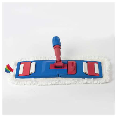  Насадка моп плоская для швабры/держателя 40 см, уши/карманы (тип у/к), петлевая микрофибра, laima expert, 605315 | Насадки и тряпки для швабр (мопы)