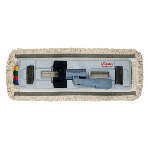 Насадка моп плоская для швабры/держателя 40 см, уши (тип ув), хлопок/полиэстер, vileda "ультраспидконтракт", 524814  Насадка моп плоская для швабры/держателя 40 см, уши (тип ув), хлопок/полиэстер, vileda "ультраспидконтракт", 524814 | Насадки и тряпки для швабр (мопы)