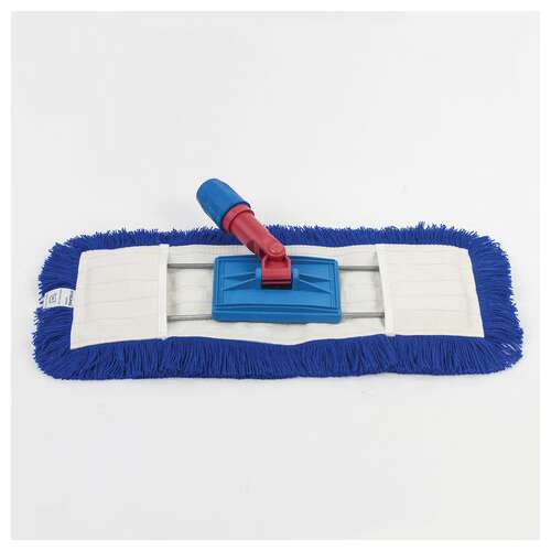  Насадка моп плоская 60 см для швабры-рамки, карманы, сухая уборка, акрил, laima expert, 605320 | Насадки и тряпки для швабр (мопы)