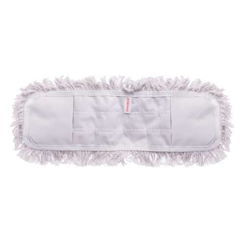  Насадка моп плоская для швабры/держателя 40 см, карманы (тип к), хлопок (ворс 4,5 см), laima, 603115 | Насадки и тряпки для швабр (мопы)