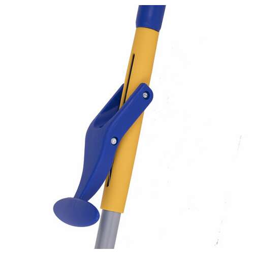  Швабра самоотжимная, механизм "бабочка", насадка спонж/микрофибра 26 см, телескопический черенок 115 см, laima, 601468 | Швабры для пола