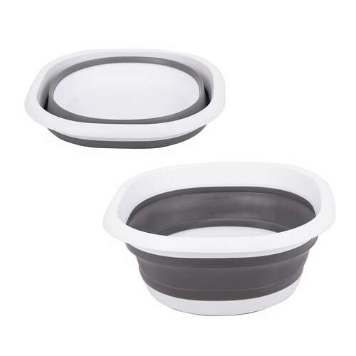  Таз складной силиконовый 10 литров круглый d=36 см для дома и дачи, laima home, 608669 | Складные ёмкости (тазы и ведра)