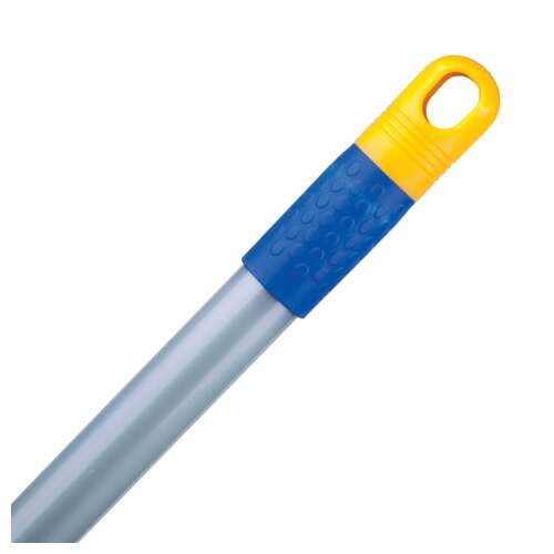  Швабра с веревочной насадкой, черенок 120 см, еврорезьба, 165 г (хлопок), ворс 26 см, laima, 601470 | Швабры для пола