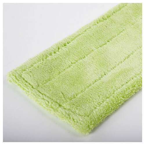  Швабра с флаундером 40 см, черенок 110 см, еврорезьба, насадка моп микрофибра, индивидуальная упаковка пакет, любаша, 606312 | Швабры для пола