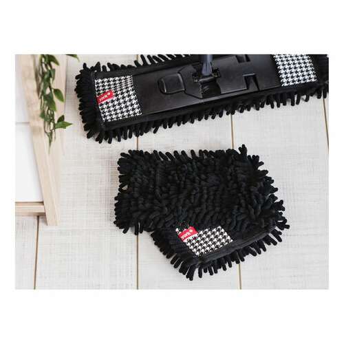  Насадка моп плоская 42х12 см из микрофибры синель высокий ворс, для швабры "pepita", york, 81312 | Насадки и тряпки для швабр (мопы)