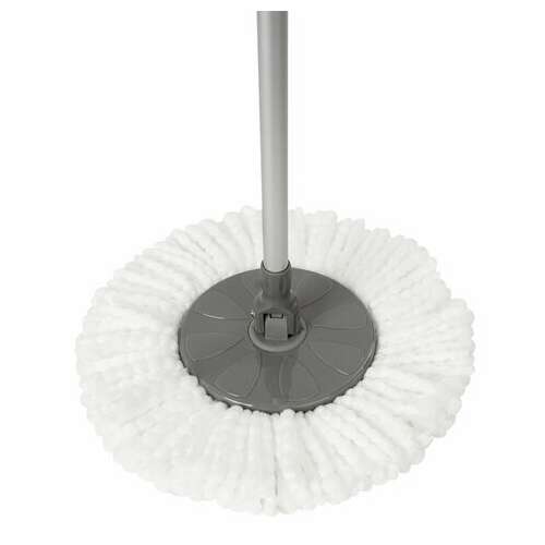  Швабра для наборов для уборки с круглой насадкой из микрофибры, черенок 130 см, laima, 606745 | Швабры для пола