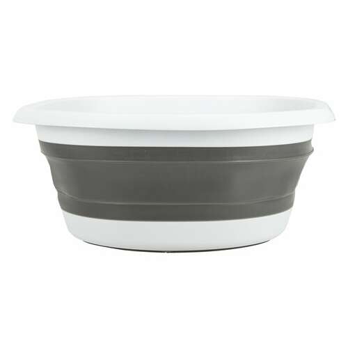  Таз складной силиконовый 10 литров круглый d=36 см для дома и дачи, laima home, 608669 | Складные ёмкости (тазы и ведра)