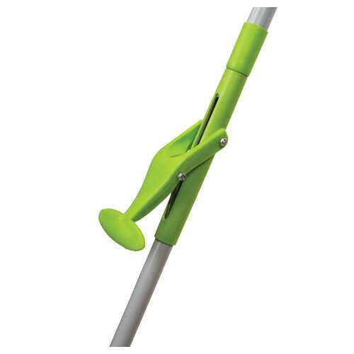  Швабра самоотжимная, механизм "бабочка", насадка спонж/микрофибра 26 см, телескопический черенок 130 см, любаша, 603607 | Швабры для пола