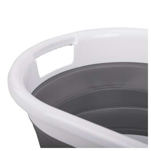  Таз складной силиконовый 26 литров 54,5х39,5 см для дома и дачи, laima home, 608670 | Складные ёмкости (тазы и ведра)