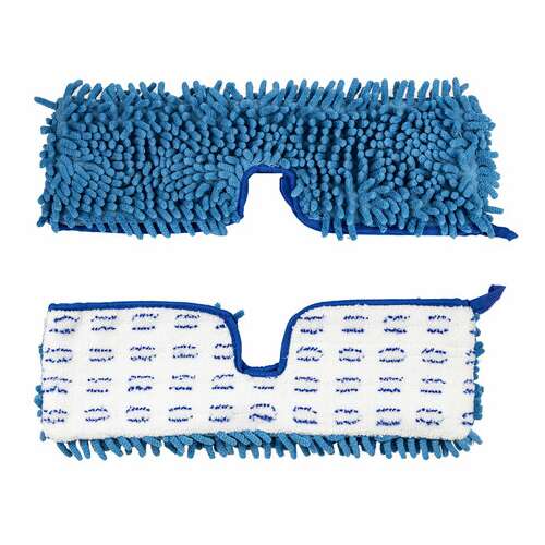  Швабра двусторонняя 40 см, телескопический черенок 130 см (алюминий), резьба 1,6 см, микрофибра, laima, 601465 | Швабры для пола