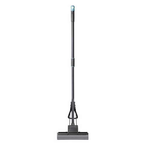  Швабра самоотжимная, роликовый отжим, насадка pva 27 см, телескопический черенок 84-122 см, laima home, 606803 | Швабры для пола