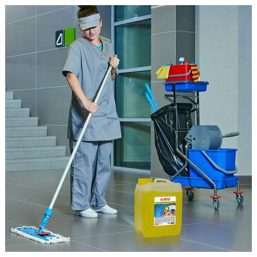  Средство для мытья пола 5 кг, laima professional концентрат, "лимон", 601606 | Средства для мытья пола