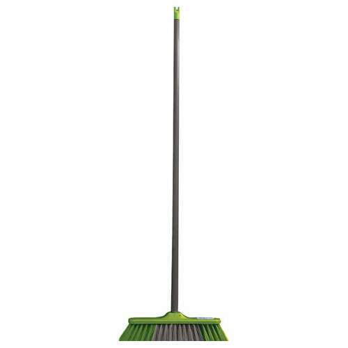  Щетка для уборки с черенком 110 см, ширина 31 см, щетина 7 см, пластиковая, еврорезьба, york "frontiera", 51020 | Щетки, метлы, пипидастры