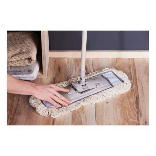  Швабра с флаундером 40 см с насадкой моп, черенок 85-145 см, насадка моп (608415), york "natural", 81670 | Швабры для пола