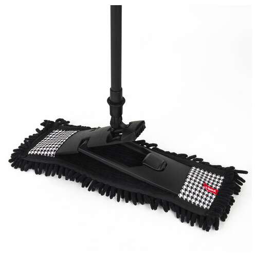  Швабра с флаундером 40 см с насадкой моп, черенок 85-140 см, насадка моп (608414), york "pepita", 81302 | Швабры для пола