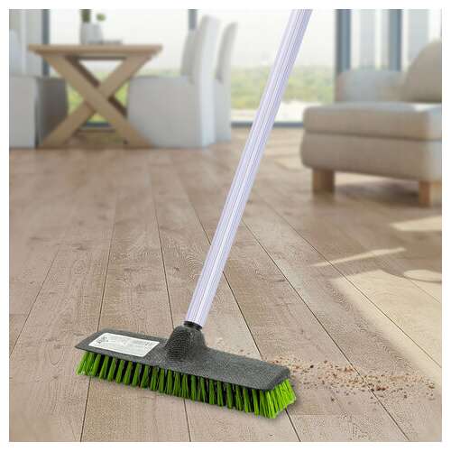 Щетка для уборки шробер (скраббер) ширина 24 см, щетина 2,5 см, пластик, еврорезьба, twigi azur, 43020  Щетка для уборки шробер (скраббер) ширина 24 см, щетина 2,5 см, пластик, еврорезьба, twigi azur, 43020 | Щетки, метлы, пипидастры