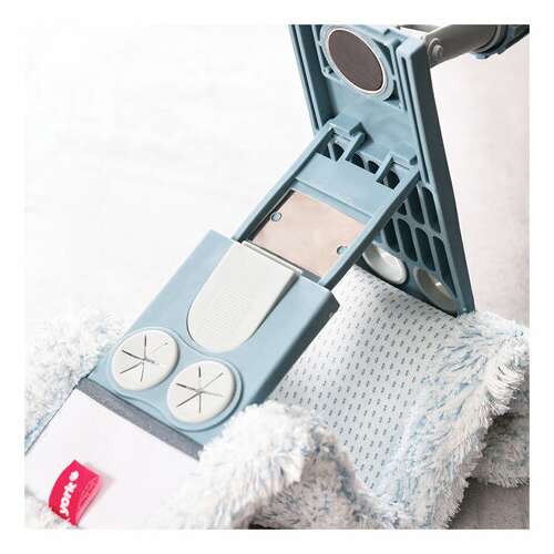  Швабра с флаундером 40 см с насадкой моп, черенок 85-145 см, насадка моп (608413), york "magnetic", 8169, 81690 | Швабры для пола