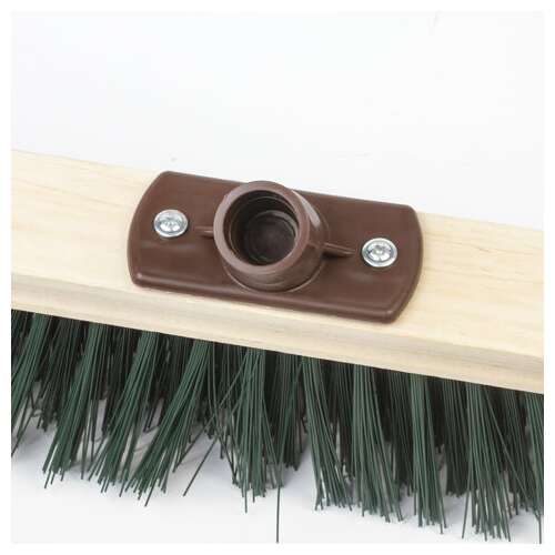  Щетка для уборки техническая, ширина 40 см, жесткая щетина 8 см, дерево, еврорезьба, laima expert, 605373 | Щетки, метлы, пипидастры