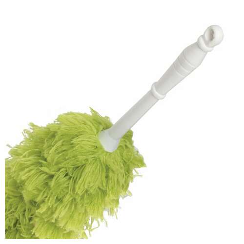  Пипидастр (сметка-метелка) для уборки пыли, метелка 35 см, рукоятка 20 см, зеленый, laima, 603618 | Щетки, метлы, пипидастры