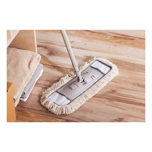  Швабра с флаундером 40 см с насадкой моп, черенок 85-145 см, насадка моп (608415), york "natural", 81670 | Швабры для пола