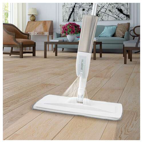  Швабра с распылителем ultraspray z, 2 насадки из микрофибры с плоским ворсом, скребок, laima, 609145 | Швабры для пола