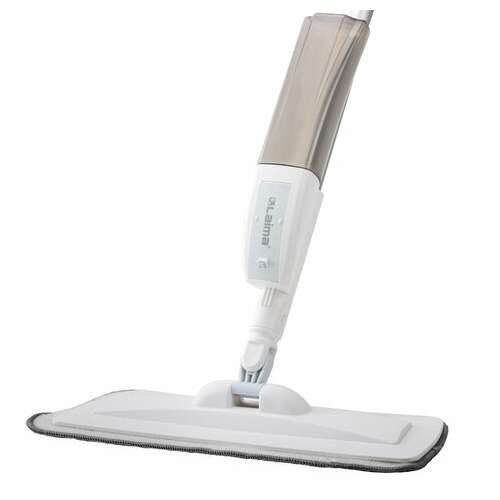  Швабра с распылителем ultraspray z, 2 насадки из микрофибры с плоским ворсом, скребок, laima, 609145 | Швабры для пола