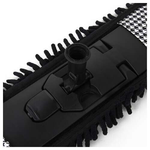  Швабра с флаундером 40 см с насадкой моп, черенок 85-140 см, насадка моп (608414), york "pepita", 81302 | Швабры для пола