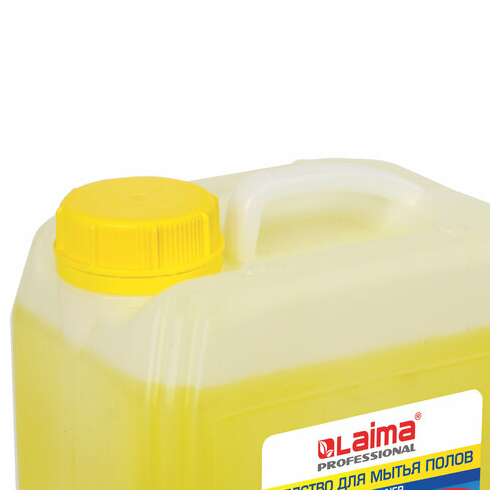  Средство для мытья пола 5 кг, laima professional концентрат, "лимон", 601606 | Средства для мытья пола