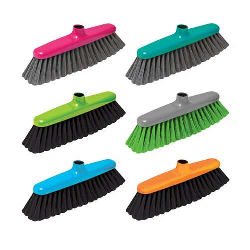  Щетка для уборки, ширина 29 см, щетина 7 см, пластик, крепление еврорезьба, york "elizabeth", 50110 | Щетки, метлы, пипидастры