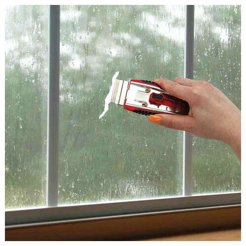  Скребок для любых поверхностей (стеклокерамика, стекло, плитка) brauberg "super", 5 лезвий, 606761 | Скребки для окон и пола