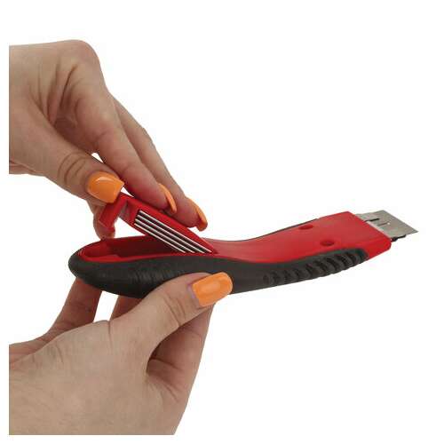  Скребок для любых поверхностей (стеклокерамика, стекло, плитка) brauberg "super", 5 лезвий, 606761 | Скребки для окон и пола