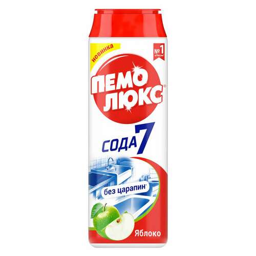  Чистящее средство 480 г, пемолюкс сода-5/7, "яблоко", порошок, 2414453 | Чистящие и моющие средства универсальные