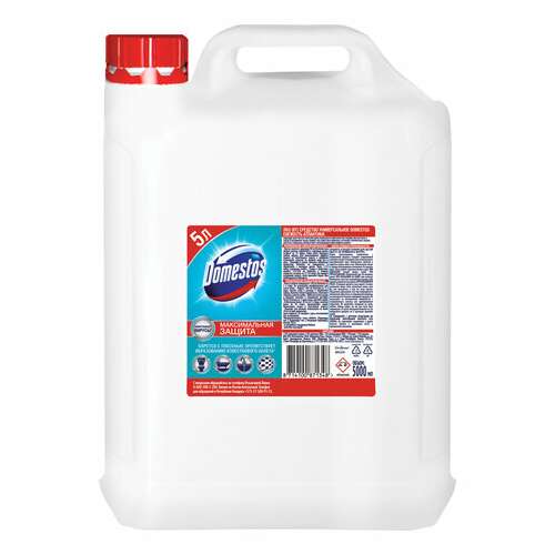  Чистящее средство 5 л domestos с антивирусным и отбеливающим эффектом "свежесть атлантики", 68404686 | Чистящие и моющие средства универсальные