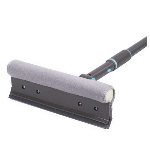  Окномойка вращающаяся со сгоном, телескопическая ручка 88-138 см, ширина 24 см, laima home, 606802 | Сгоны-склизы для воды