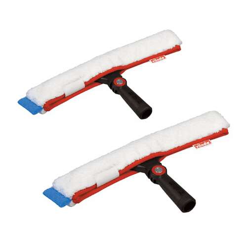  Щетка для мытья окон vileda "эволюшн" + шубка из микрофибры, ширина 35 см (без черенка), 100812 | Держатели насадок-шубок для мытья окон