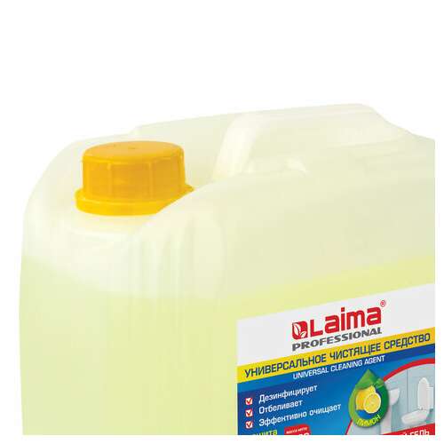 Чистящее средство 5 кг, laima professional "лимон", дезинфицирующий и отбеливающий эффект, 602302  Чистящее средство 5 кг, laima professional "лимон", дезинфицирующий и отбеливающий эффект, 602302 | Чистящие и моющие средства универсальные