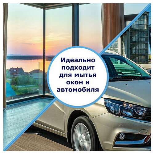 Окномойка любаша, алюминиевая телескопическая ручка 50-90 см, рабочая часть 25 см (стяжка, губка, ручка), 603613  Окномойка любаша, алюминиевая телескопическая ручка 50-90 см, рабочая часть 25 см (стяжка, губка, ручка), 603613 | Щетки для мытья окон с ручкой