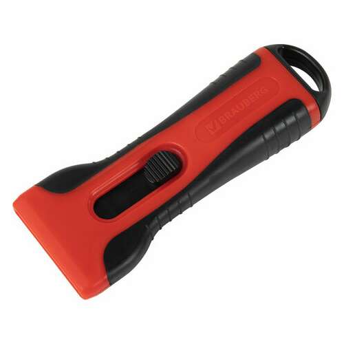  Скребок для любых поверхностей (керамика, стекло, плитка) brauberg "ultra", 5 лезвий, 607457 | Скребки для окон и пола