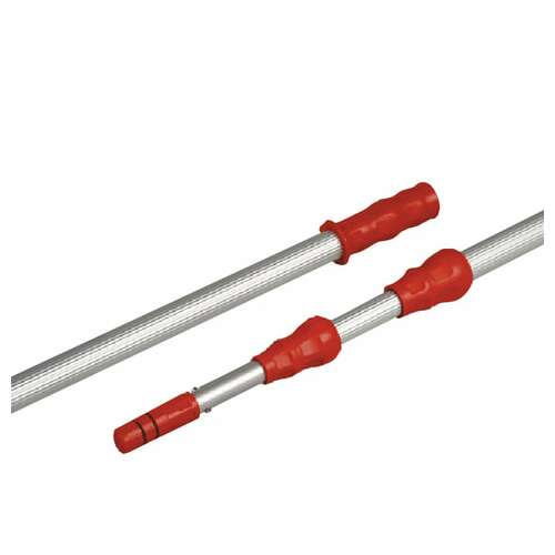  Черенок-ручка vileda телескопический, до 2,5 м (2х1,25 м), алюминиевый (применим к 602099, 602101), 500115 | Штанги телескопические для стекломоек (ручки)