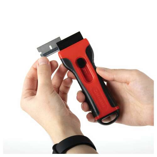  Скребок для любых поверхностей (керамика, стекло, плитка) brauberg "ultra", 5 лезвий, 607457 | Скребки для окон и пола