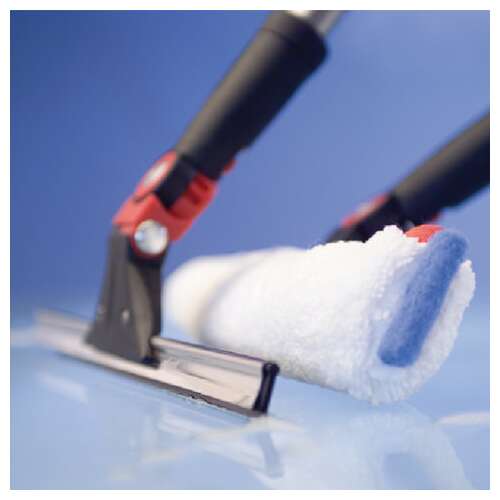  Стяжка для удаления жидкости со стекол vileda "эволюшн", в сборе, ширина 35 см (черенок-ручка 602105), 500209 | Сгоны-склизы для воды