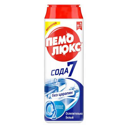  Чистящее средство 480 г, пемолюкс сода-5/7 экстра, "ослепительно белый", порошок, 2415956 | Чистящие и моющие средства универсальные