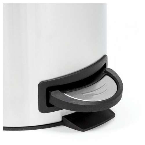  Ведро-контейнер для мусора (урна) с педалью laima "modern", 5 л, матовое, нержавеющая сталь, 606301 | Контейнеры и ведра для мусора