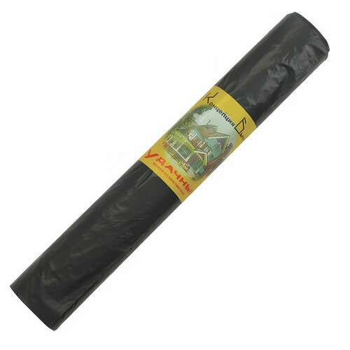  Мешки для мусора, 120 л, черные, в рулоне 10 шт., пвд, 30 мкм, 70х110 см, концепция быта "удачные", 0152 | Мешки для мусора универсальные